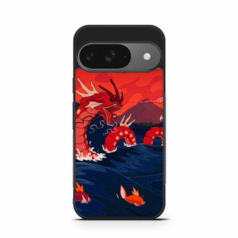 Pokemon red gyrados great wave Google Pixel 9/ Pixel 9a/ Pixel 9 Pro/ Pixel 9 Pro XL Case