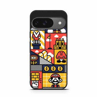 Super mario bross art Google Pixel 9/ Pixel 9a/ Pixel 9 Pro/ Pixel 9 Pro XL Case