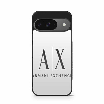 Armani exchange white Google Pixel 9/ Pixel 9a/ Pixel 9 Pro/ Pixel 9 Pro XL Case