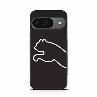 black puma half logo Google Pixel 9/ Pixel 9a/ Pixel 9 Pro/ Pixel 9 Pro XL Case
