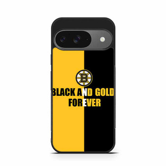 Boston Bruins Black And Gold Forever Google Pixel 9/ Pixel 9a/ Pixel 9 Pro/ Pixel 9 Pro XL Case