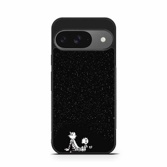 Calvin and Hobbes Under The Night Sky Google Pixel 9/ Pixel 9a/ Pixel 9 Pro/ Pixel 9 Pro XL Case