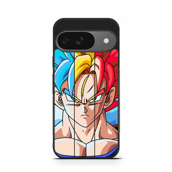 Dragonball Z Son Goku Modes Google Pixel 9/ Pixel 9a/ Pixel 9 Pro/ Pixel 9 Pro XL Case