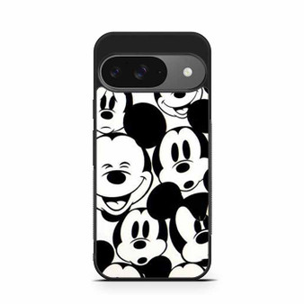 Mickey Mouse Face Collage Google Pixel 9/ Pixel 9a/ Pixel 9 Pro/ Pixel 9 Pro XL Case