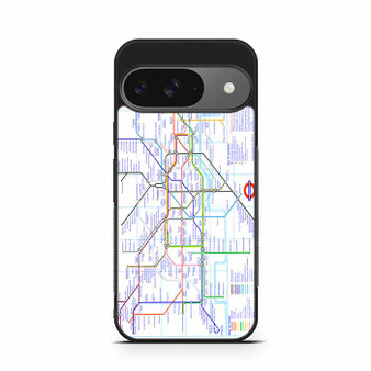 new york map Google Pixel 9/ Pixel 9a/ Pixel 9 Pro/ Pixel 9 Pro XL Case