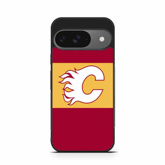 NHL Calgary Flames werw Google Pixel 9/ Pixel 9a/ Pixel 9 Pro/ Pixel 9 Pro XL Case