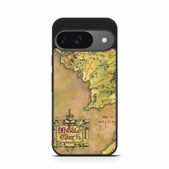 The Lord Of the rings Middle Earth map Google Pixel 9/ Pixel 9a/ Pixel 9 Pro/ Pixel 9 Pro XL Case
