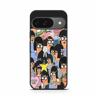 Tina Belcher collage Google Pixel 9/ Pixel 9a/ Pixel 9 Pro/ Pixel 9 Pro XL Case