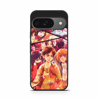 Attack on Titan Eren Mikasa & Armin Google Pixel 9/ Pixel 9a/ Pixel 9 Pro/ Pixel 9 Pro XL Case