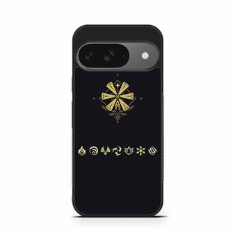 Genshin Impact Minimalist Google Pixel 9/ Pixel 9a/ Pixel 9 Pro/ Pixel 9 Pro XL Case