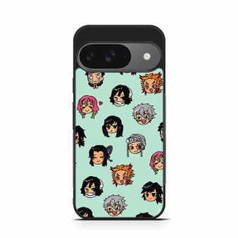 Kimetsu No Yaiba Cute Characters Google Pixel 9/ Pixel 9a/ Pixel 9 Pro/ Pixel 9 Pro XL Case