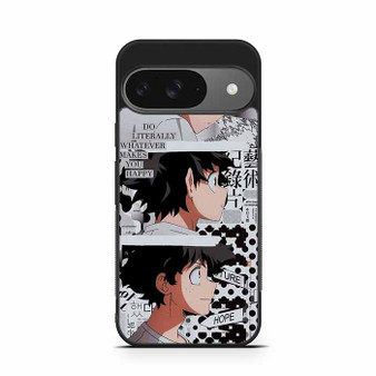 My Hero Academia Deku's Quotes Google Pixel 9/ Pixel 9a/ Pixel 9 Pro/ Pixel 9 Pro XL Case