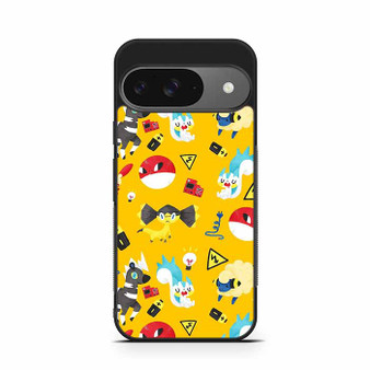 Pokemon Electric Google Pixel 9/ Pixel 9a/ Pixel 9 Pro/ Pixel 9 Pro XL Case