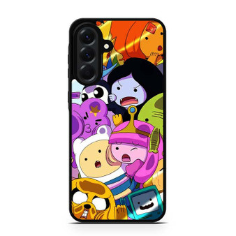 Adventure time character on a glass Samsung Galaxy A56 Case