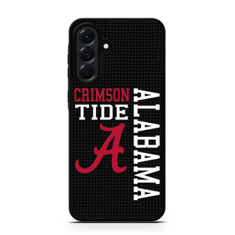 Alabama Cromson Tide in Black Samsung Galaxy A56 Case