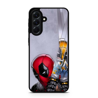 Deadpool X Wolverine Samsung Galaxy A56 Case