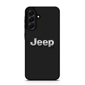 Jeep carbon style Samsung Galaxy A56 Case