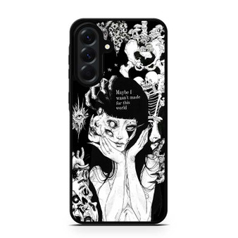 Junji Ito Manga Tomie Quotes Samsung Galaxy A56 Case