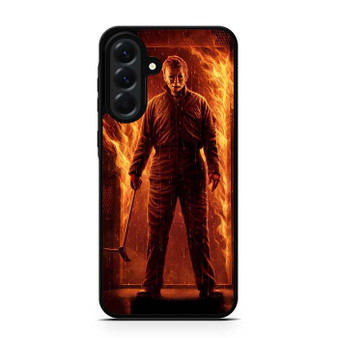 Michael myers on fire Samsung Galaxy A56 Case