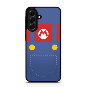 Super Mario Outfit ASCK Samsung Galaxy A56 Case