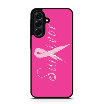 Breast Cancer survivor pink Samsung Galaxy A56 Case
