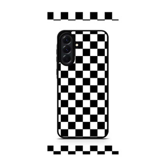 Checkerboard Distortion Samsung Galaxy A56 Case