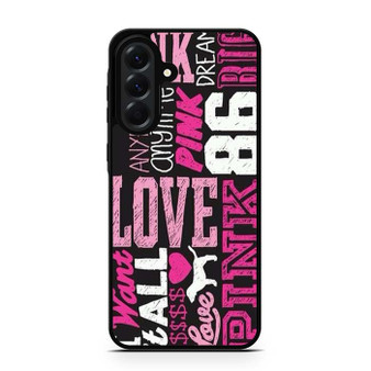 Cute Pink Qiotes Samsung Galaxy A56 Case