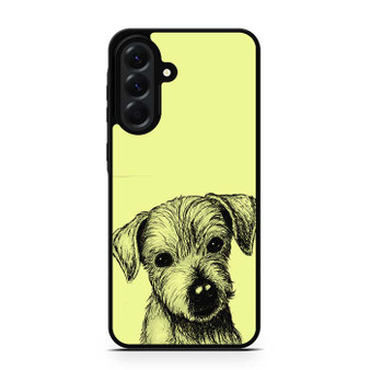 cute puppy sketch Samsung Galaxy A56 Case