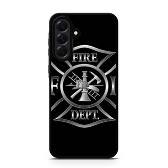 Firefighter silver crest Samsung Galaxy A56 Case