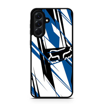 fox custom blue logo Samsung Galaxy A56 Case