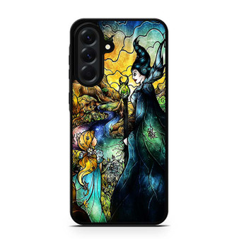 Maleficent Glass Art 2 Samsung Galaxy A56 Case