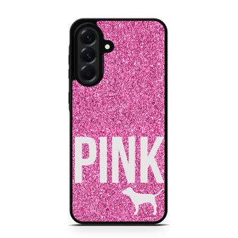 Pink Glitter Victoria's Secret Samsung Galaxy A56 Case