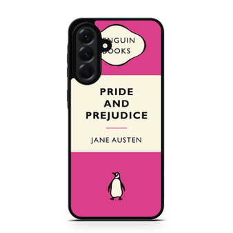 pride and prejudice penguin Book pink Samsung Galaxy A56 Case