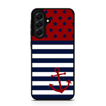 reverse american flag anchor Samsung Galaxy A56 Case