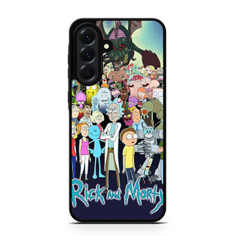 Rick And Morty All Character Samsung Galaxy A56 Case
