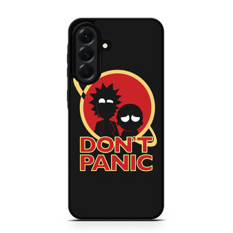 Rick And Morty Dont Panic Samsung Galaxy A56 Case
