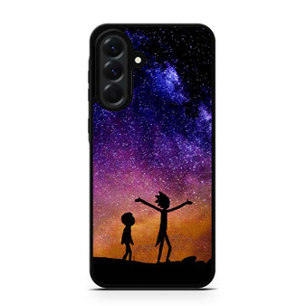 rick and morty space nebula Samsung Galaxy A56 Case rick and morty space nebula Samsung Galaxy A56 Case
