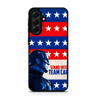 Stand With Captain America Samsung Galaxy A56 Case