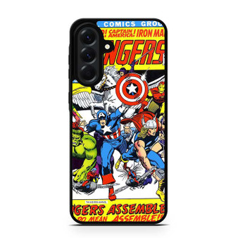 The Avengers Comic Marvel Samsung Galaxy A56 Case