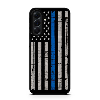 The Thin Blue Line USA Flag Samsung Galaxy A56 Case