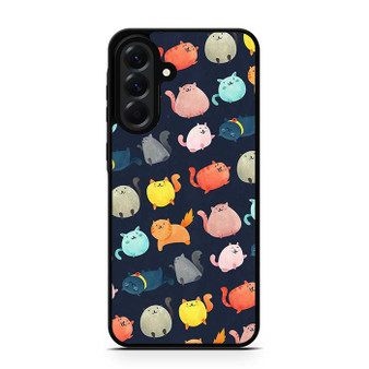 Cute Fat Cat Samsung Galaxy A56 Case