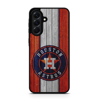 Huston Astros In Wood Art Samsung Galaxy A56 Case