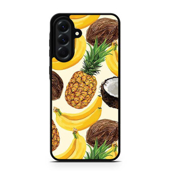 Pineapple Banana Coconut art Samsung Galaxy A56 Case