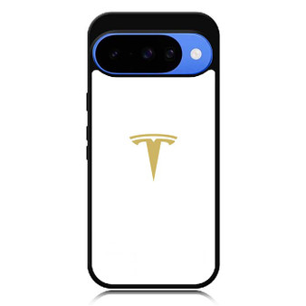Tesla white Google Pixel 10 Case Tesla white Google Pixel 10 Case