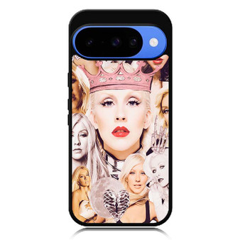 Christina Aguilera Collage Google Pixel 10 Case