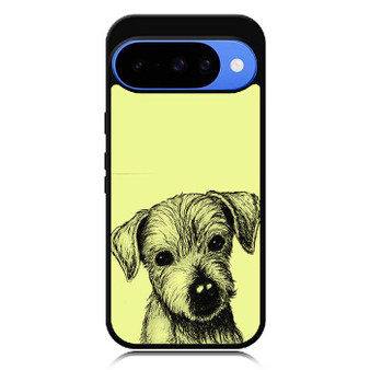 cute puppy sketch Google Pixel 10 Case