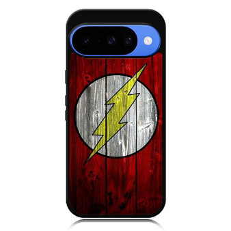 Flash Logo Wood Google Pixel 10 Case Flash Logo Wood Google Pixel 10 Case