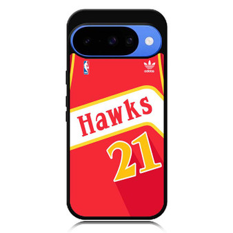 hawks basketball jersey Google Pixel 10 Case