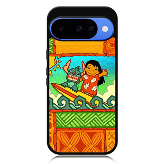 Lilo And Stitch Hawaiian Art Google Pixel 10 Case