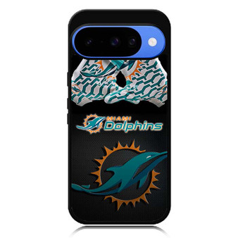 miami dolphins receiver gloves Google Pixel 10 Case